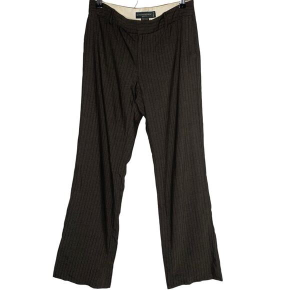 Banana Republic Pants Women's Size 4 Martin Brown Wool Stretch Dark Academia - Picture 1 of 6
